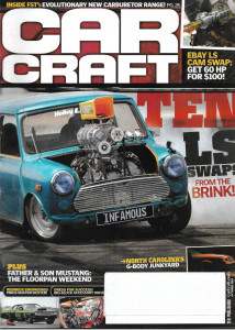 CAR CRAFT 2019 OCT - LS CAM SWAP, PROJ FAKE SNAKE, PROJ MUSTANG PT I, IMFAMOUS